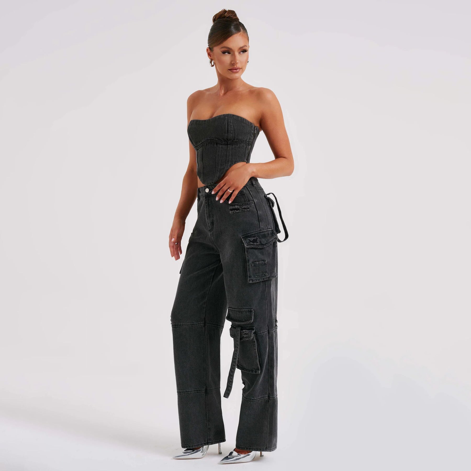 Lyra | Denimhose mit Bequemer Passform und Weitem Bein für Damen