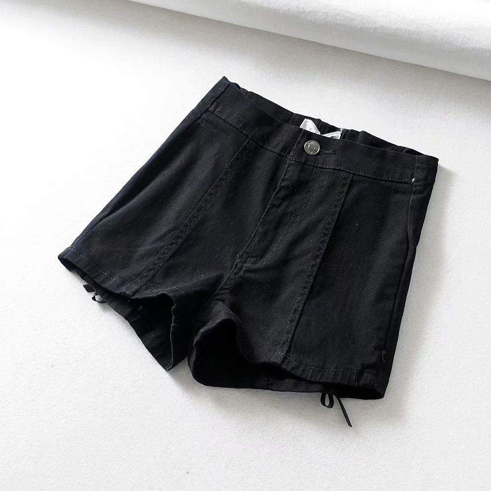 Livia | Denim-Shorts mit Eleganter Passform und Hoher Taille für Frauen