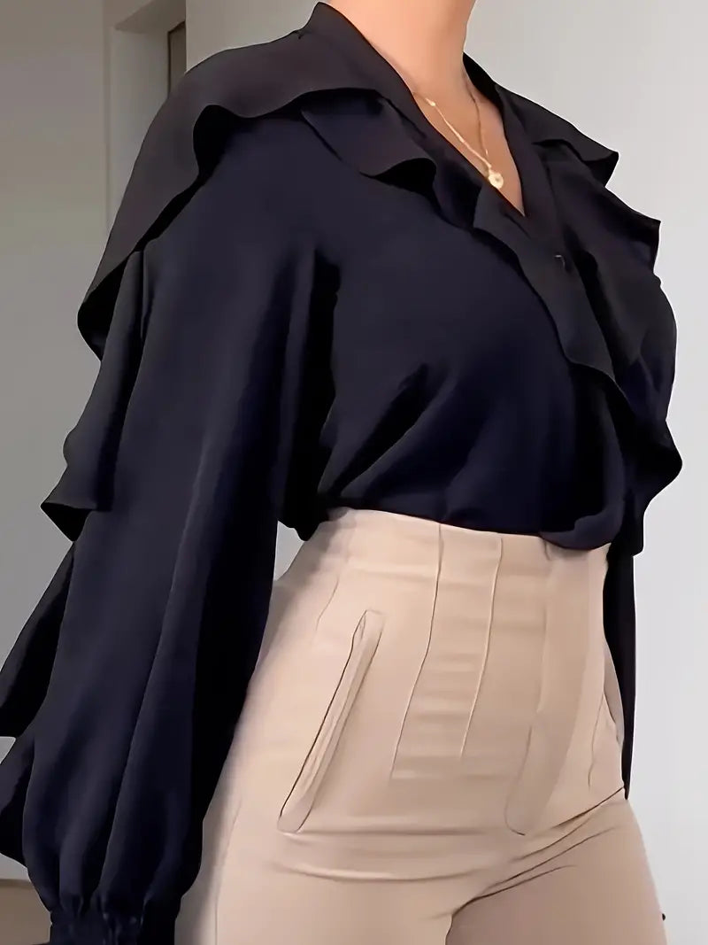 Zephyr | Bluse Mit Rüschen Für Frauen