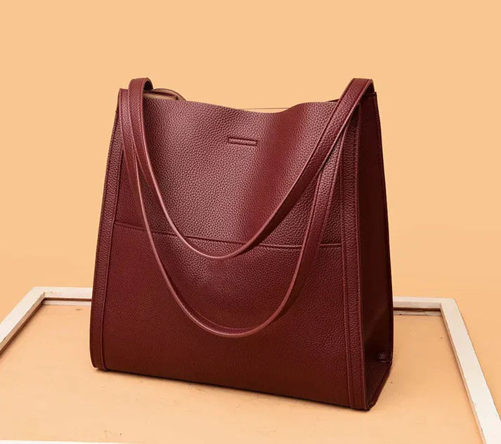 Livia | Umhängetasche aus Echtem Leder mit Zeitlosem Design für Frauen