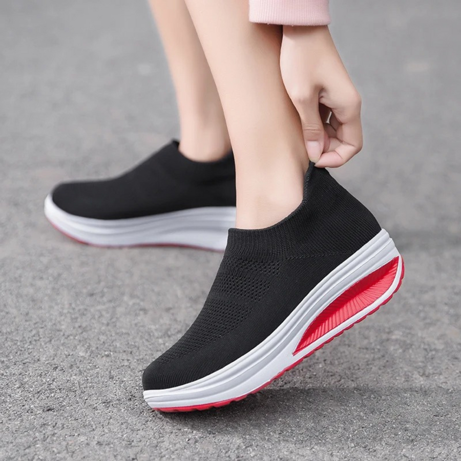 VIDA Mesh-Gewebe Vulkanisierte Damen Wanderschuhe