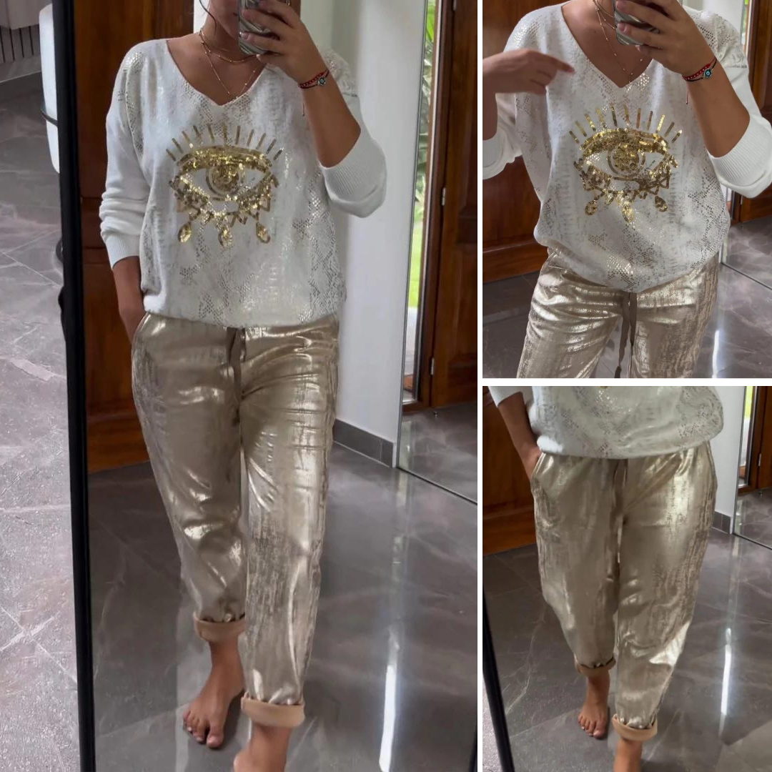 Celestia | Bluse und Hose mit Chic und Komfort für Frauen