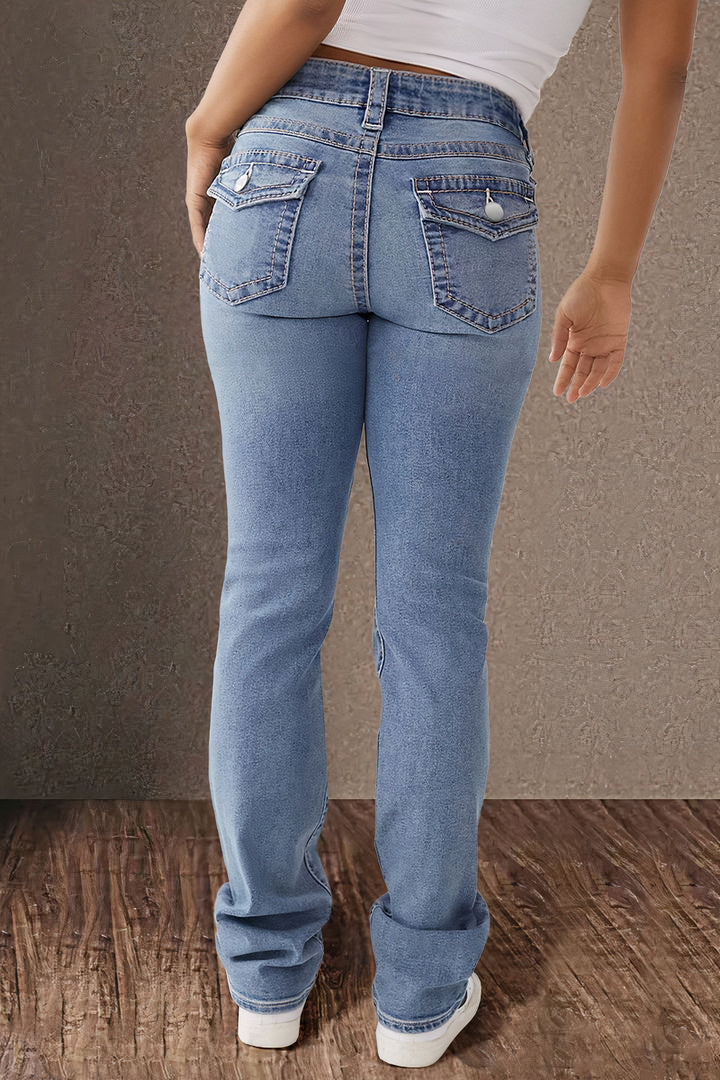 Livia | Casual Jeans mit Bequemer Passform und Premium-Denim für Damen