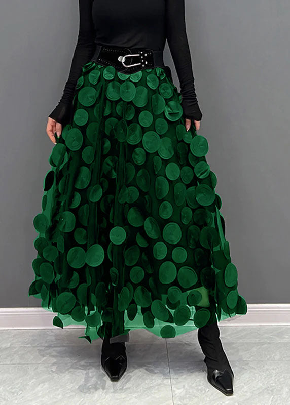 Celestine | Tüllrock mit Elegantem Dot Patchwork Design für Frauen