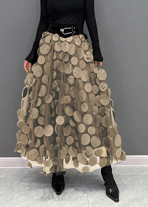 Celestine | Tüllrock mit Elegantem Dot Patchwork Design für Frauen