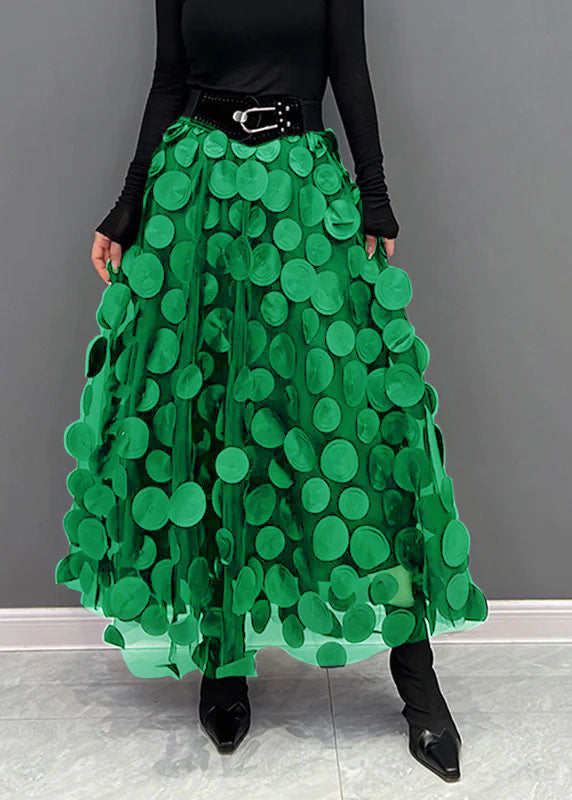 Celestine | Tüllrock mit Elegantem Dot Patchwork Design für Frauen