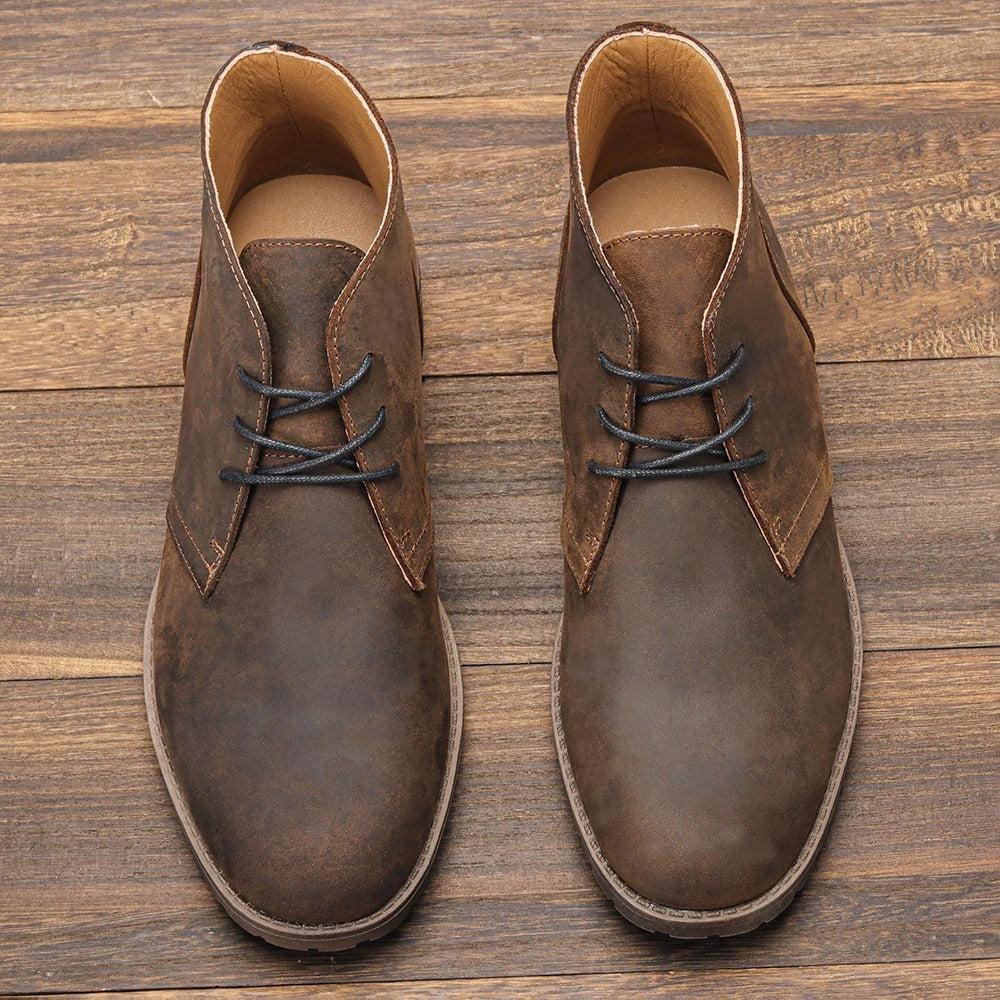 Peter - Stiefelette aus Echtem Leder