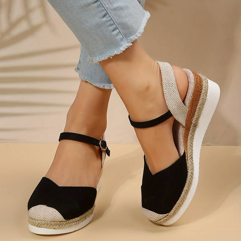 Gina - Bequeme Plateau-Sandalen