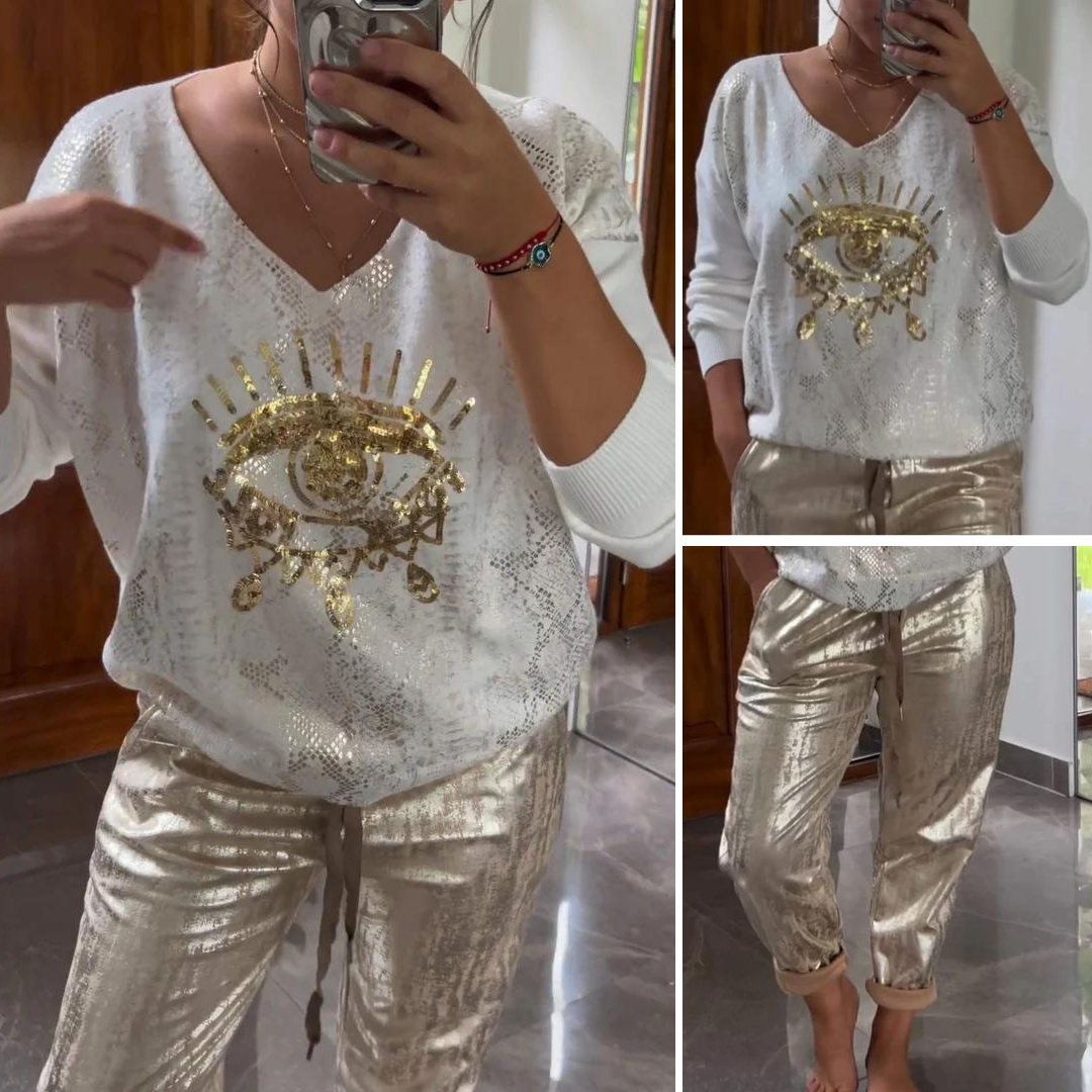 Celestia | Bluse und Hose mit Chic und Komfort für Frauen