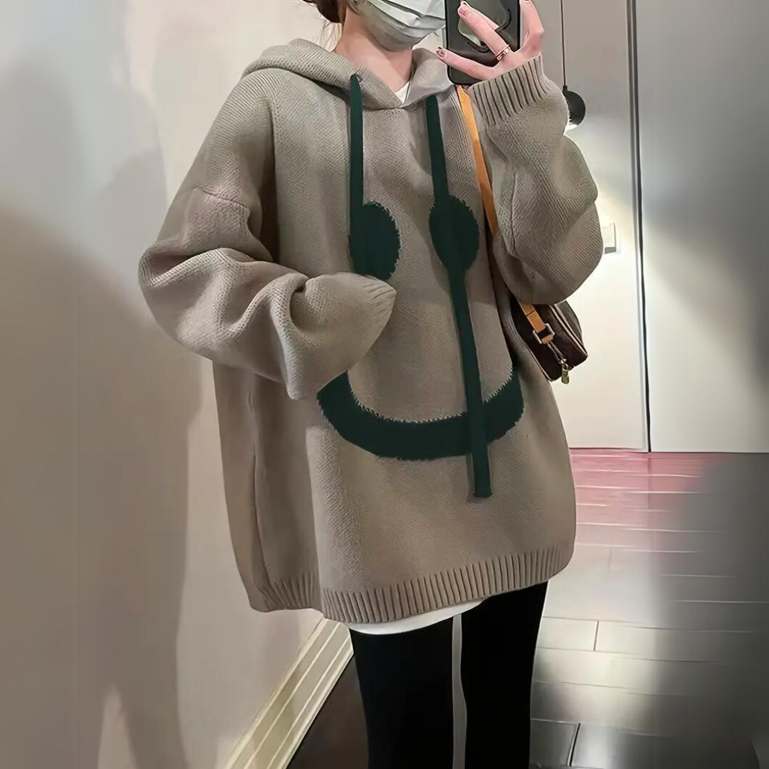Liora | Hoodie mit Flauschigem Material und Geräumiger Kapuze für Damen