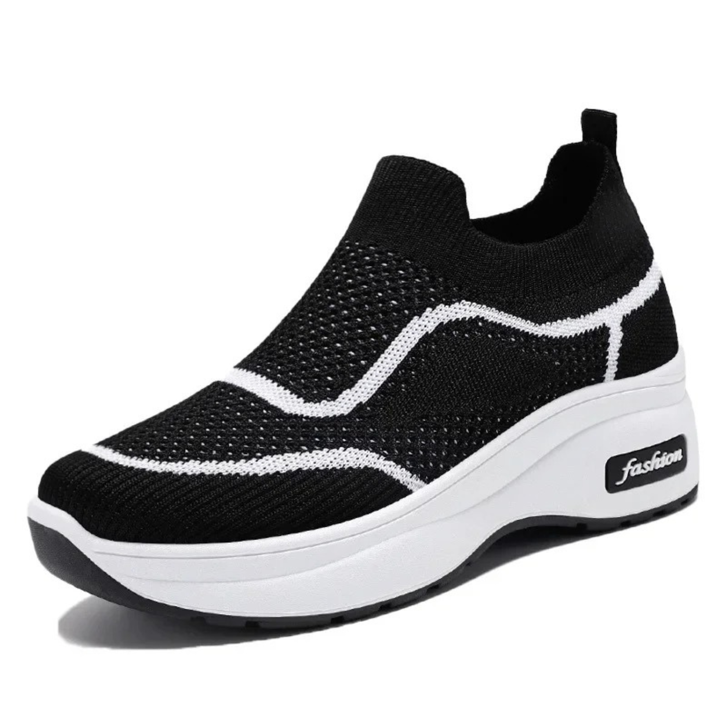 VIDA Mode Gemischte Farben Dicke Sohle Damen Wanderschuhe
