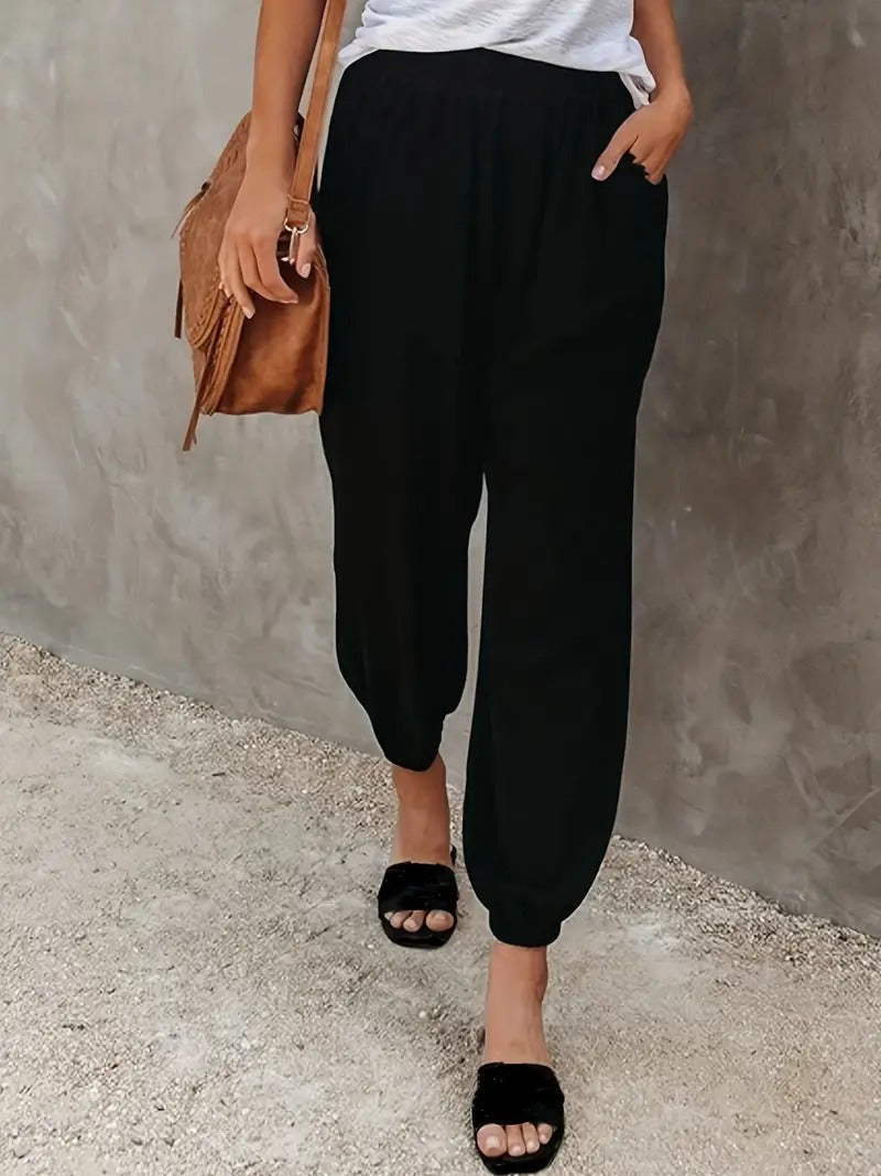 Seraphina | Lange Hose mit Atmungsaktivem Stoff und Luxuriösem Komfort für Frauen