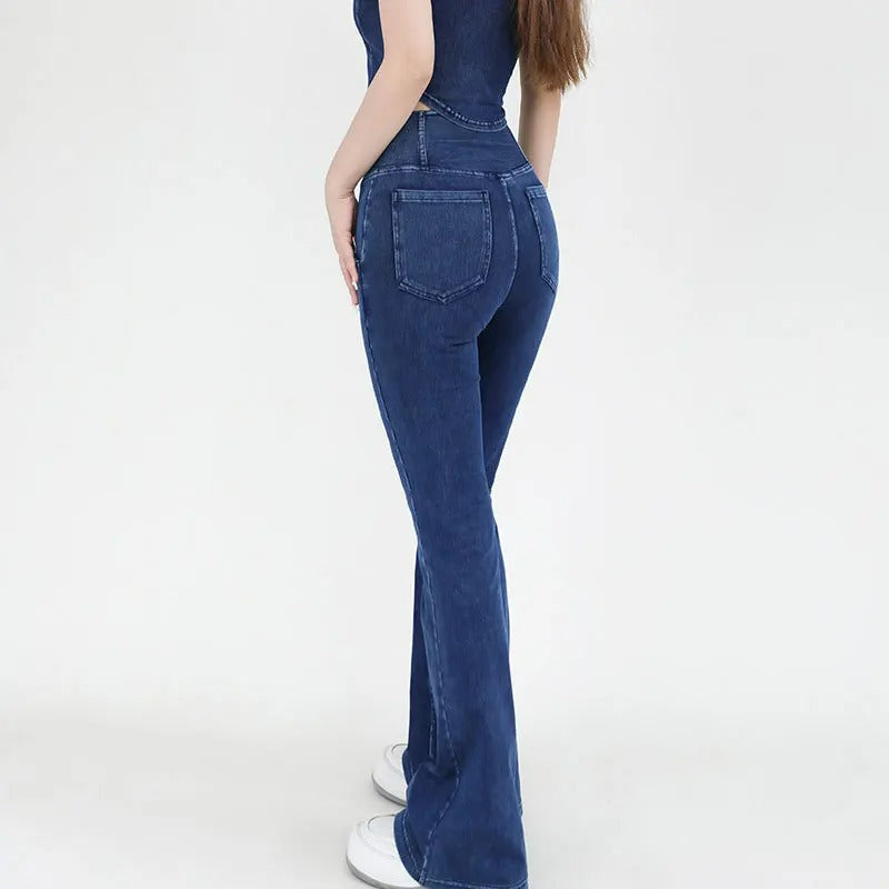 Livia | Denim-Leggings mit Ultimativem Komfort und Schmeichelnder Passform für Frauen