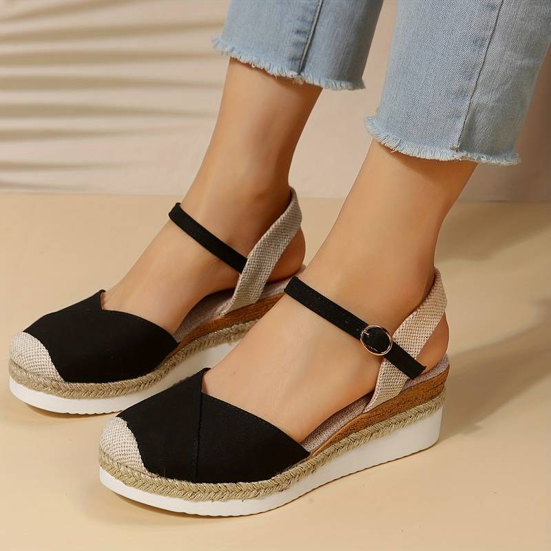 Gina - Bequeme Plateau-Sandalen