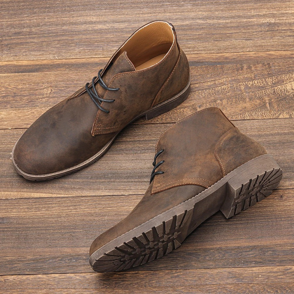 Peter - Stiefelette aus Echtem Leder