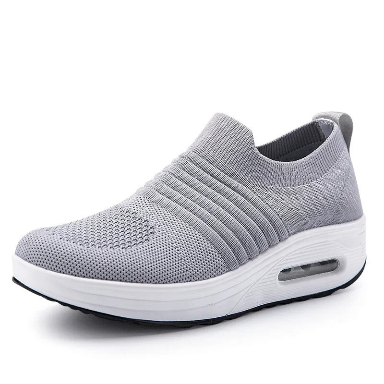 VIDA Keilsohle Atmungsaktives Mesh Damen Wanderschuhe