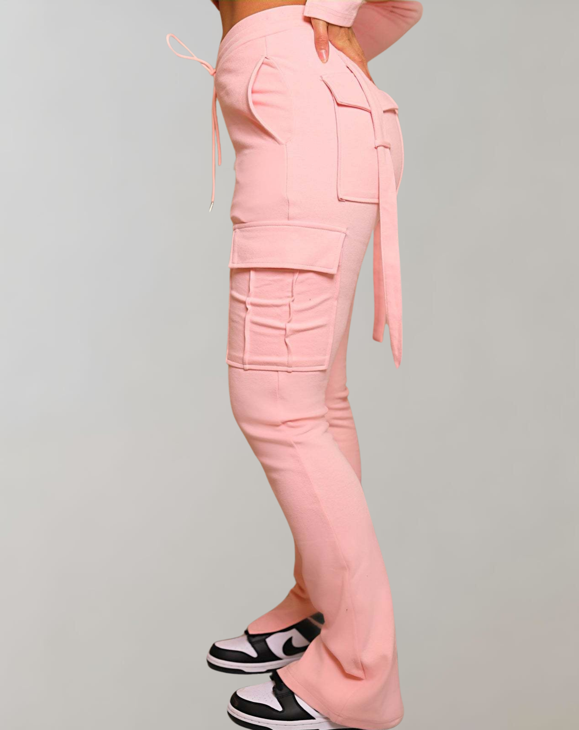 Mira | Cargohose mit Vintage-Charme und Hohem Bund für Damen