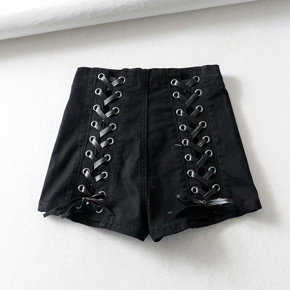 Livia | Denim-Shorts mit Eleganter Passform und Hoher Taille für Frauen