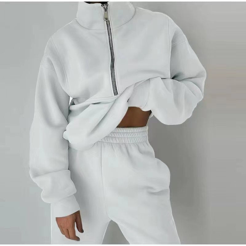 Liora | Sweatshirt und Hose mit Reißverschluss für stilbewusste Damen