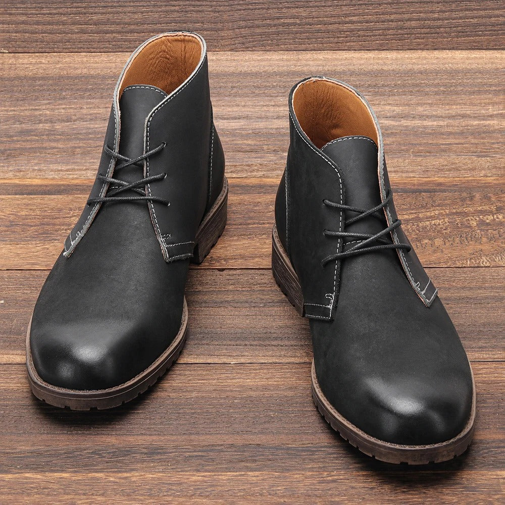 Peter - Stiefelette aus Echtem Leder