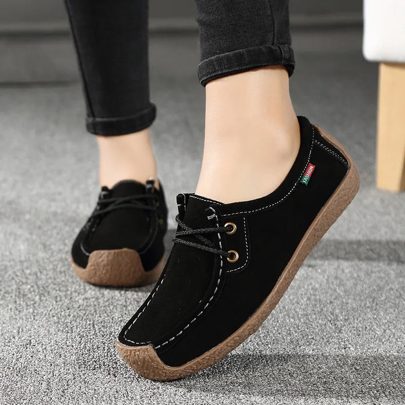 Malen - Damen-Turnschuhe aus Wildleder