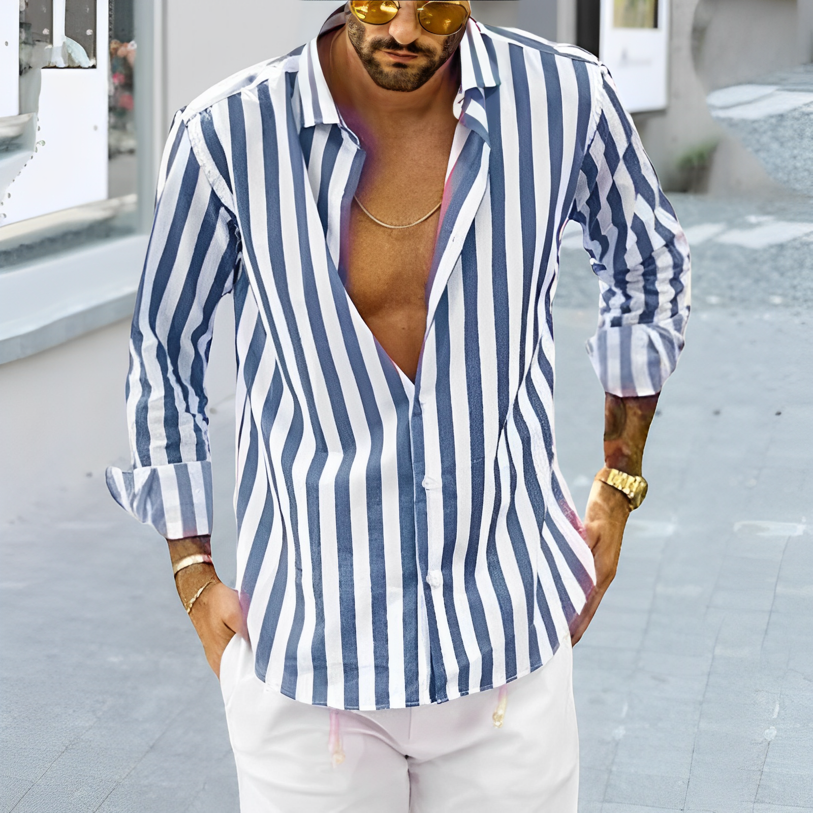 Zephyr | Bluse l Hemd mit Streifen