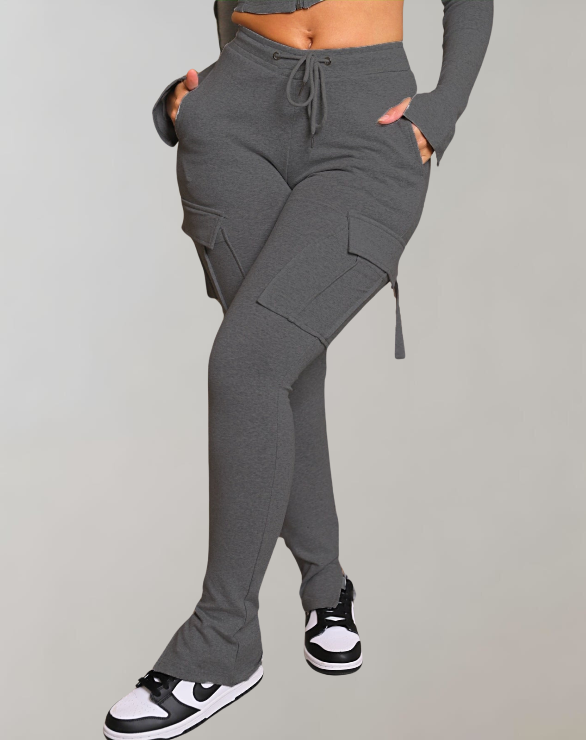 Mira | Cargohose mit Vintage-Charme und Hohem Bund für Damen