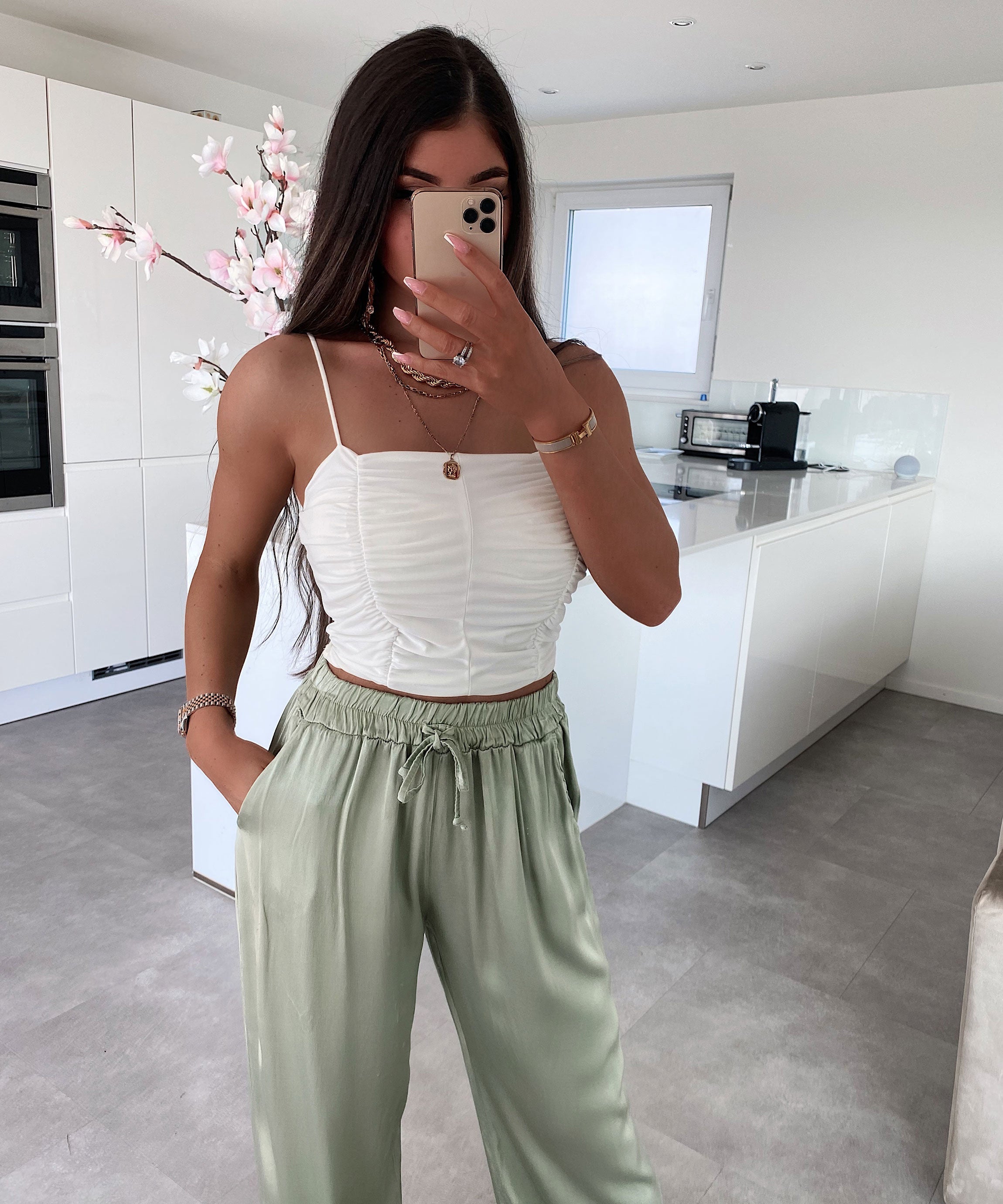 Soraya | Hose mit Elastischem Bund und Angenehmem Stoff für Frauen