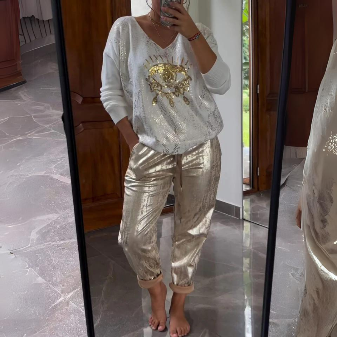 Celestia | Bluse und Hose mit Chic und Komfort für Frauen