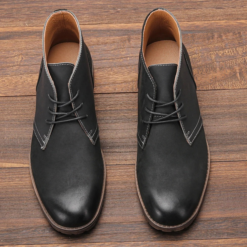 Peter - Stiefelette aus Echtem Leder
