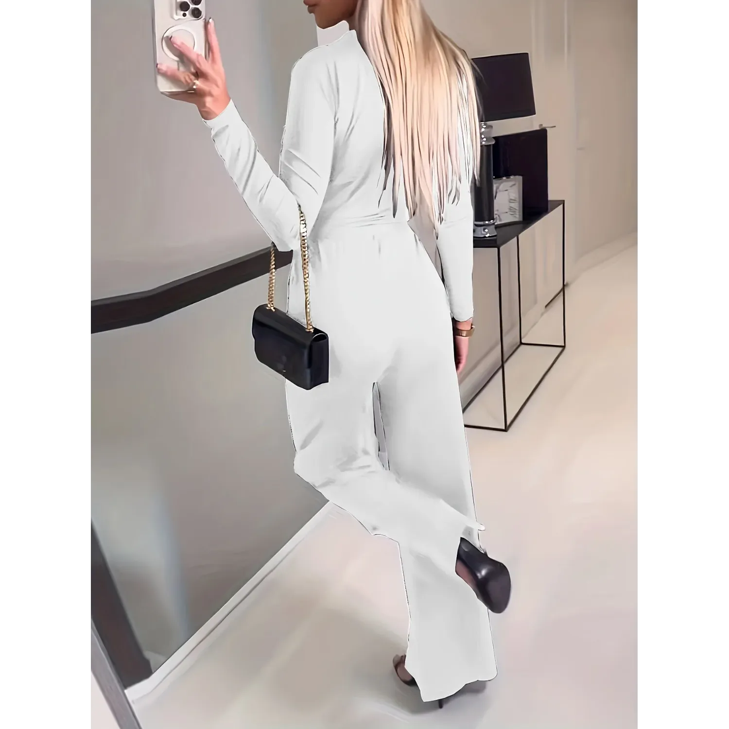 VIDA - Jumpsuit mit breiten Trägern