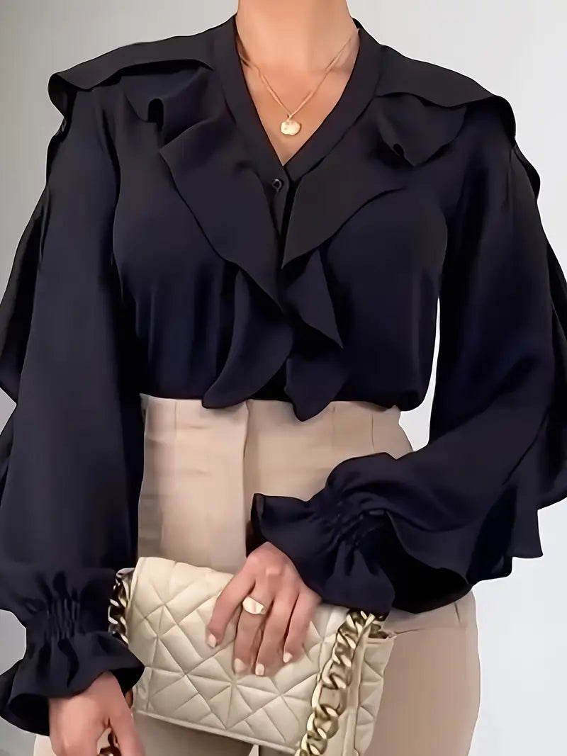 Zephyr | Bluse Mit Rüschen Für Frauen