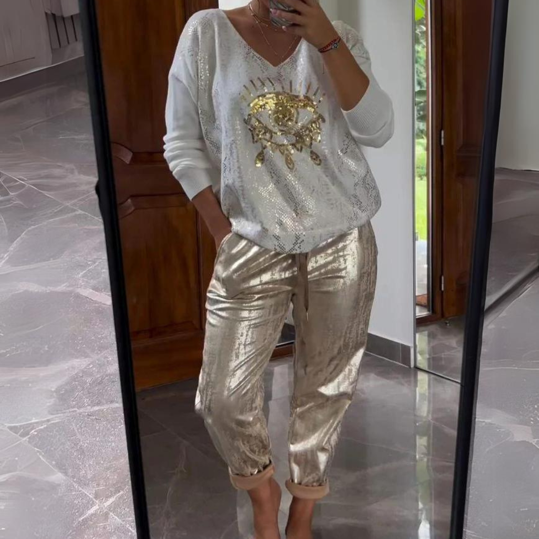 Celestia | Bluse und Hose mit Chic und Komfort für Frauen