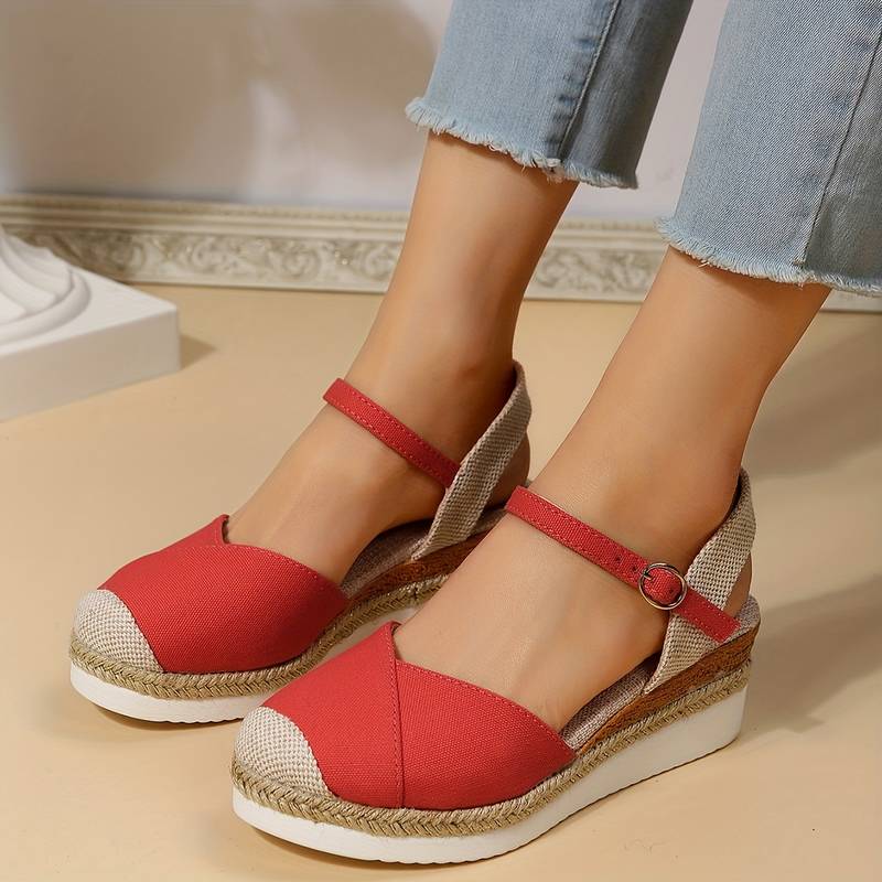 Gina - Bequeme Plateau-Sandalen