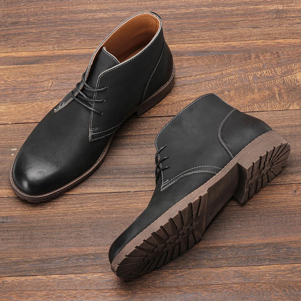 Peter - Stiefelette aus Echtem Leder