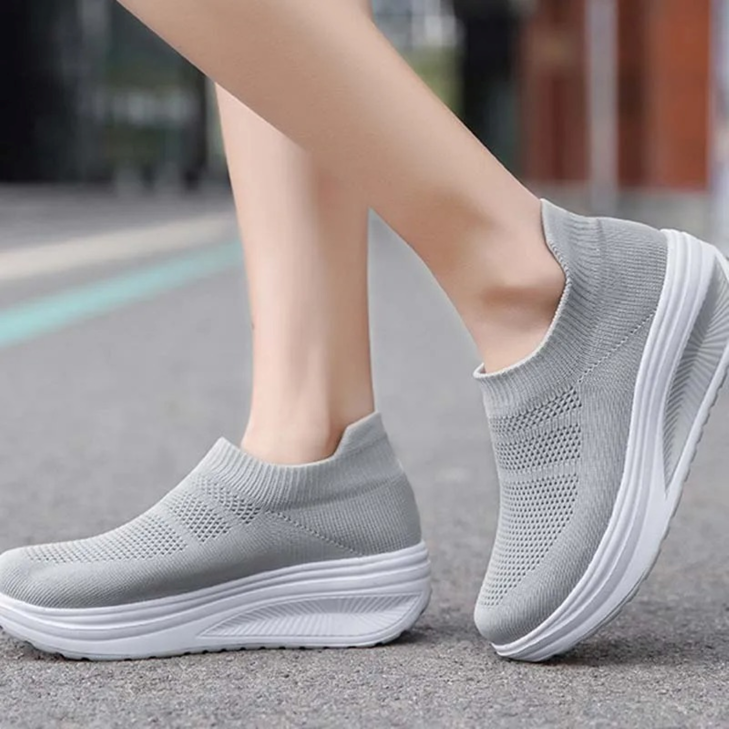 VIDA Mesh-Gewebe Vulkanisierte Damen Wanderschuhe
