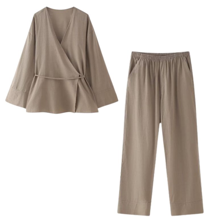 Lyra | Kimono-Set mit Leichtem Stoff und Eleganten Ärmeln für Damen