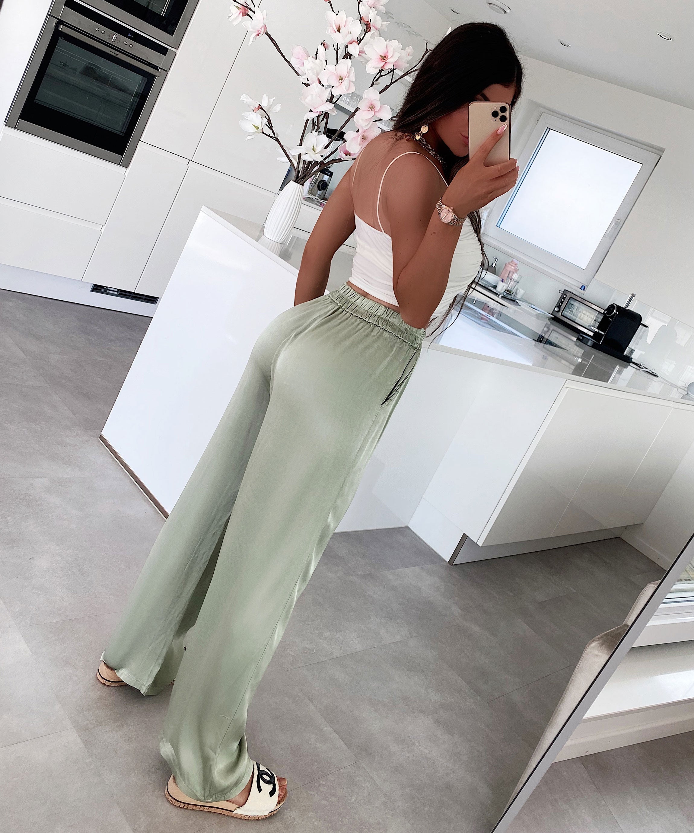Soraya | Hose mit Elastischem Bund und Angenehmem Stoff für Frauen