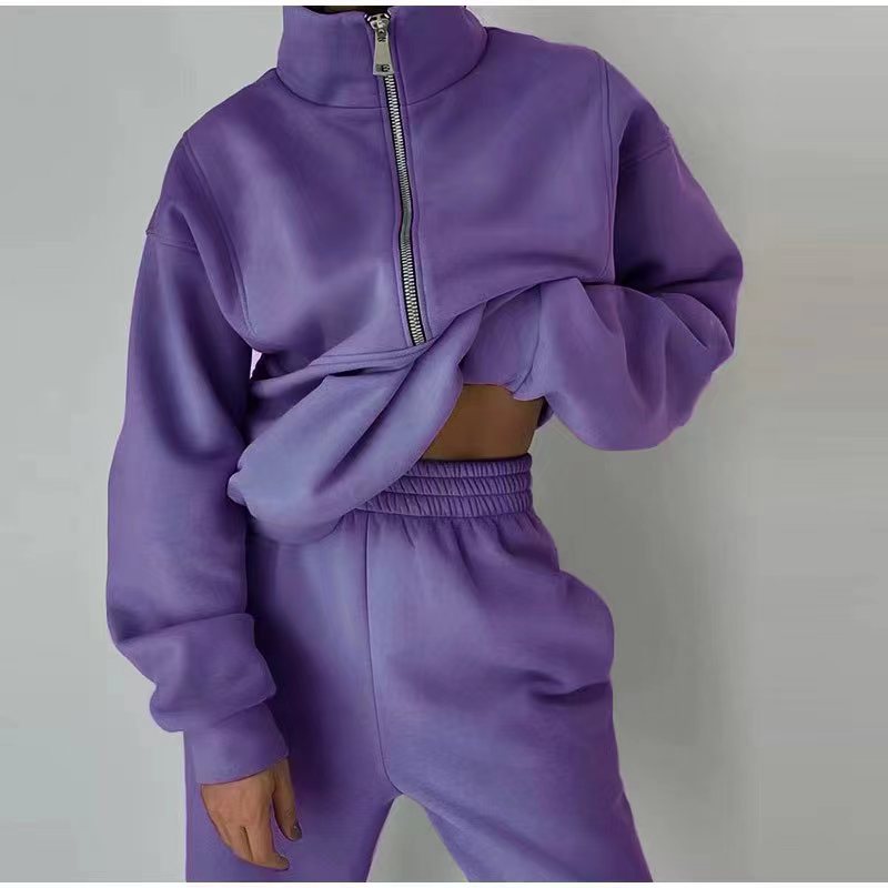 Liora | Sweatshirt und Hose mit Reißverschluss für stilbewusste Damen