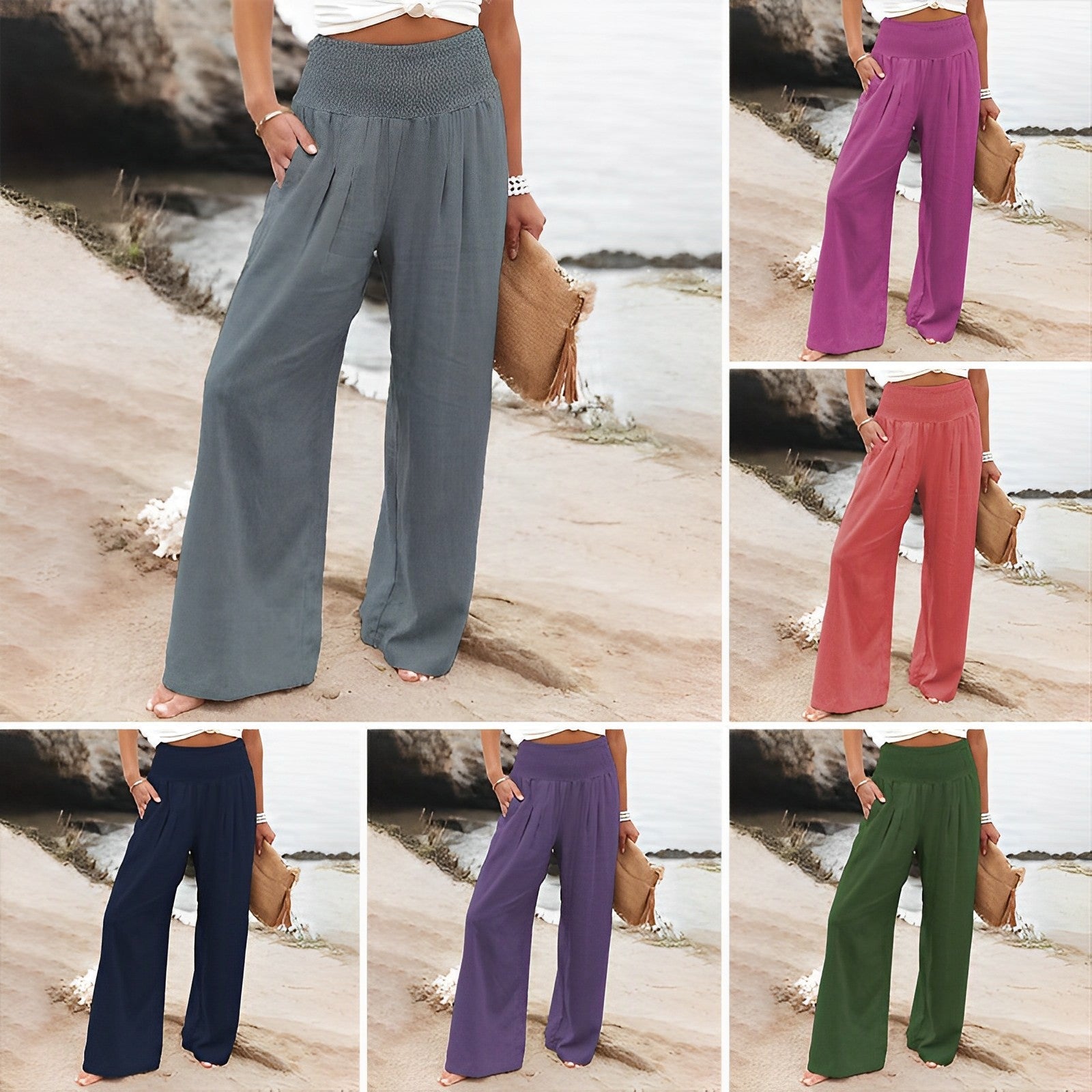 Aurelia | Hose mit Weiten Beinen und Bequemem Schnitt für Damen
