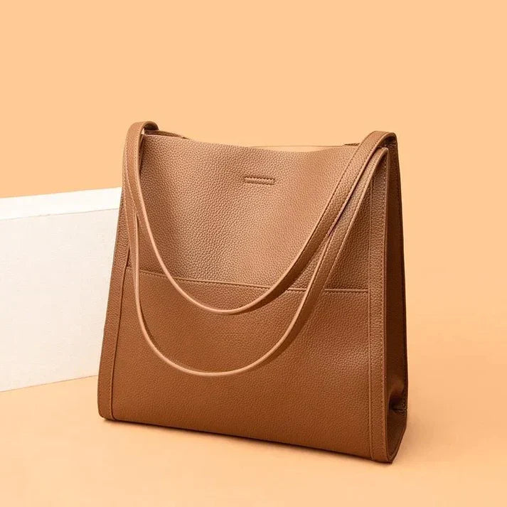 Livia | Umhängetasche aus Echtem Leder mit Zeitlosem Design für Frauen