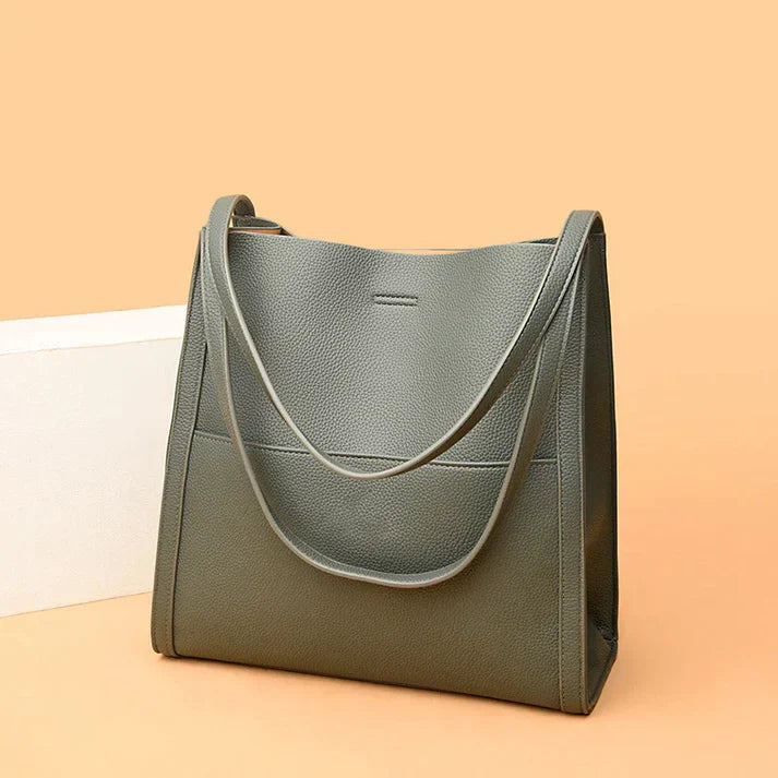 Livia | Umhängetasche aus Echtem Leder mit Zeitlosem Design für Frauen