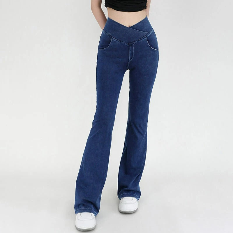 Livia | Denim-Leggings mit Ultimativem Komfort und Schmeichelnder Passform für Frauen