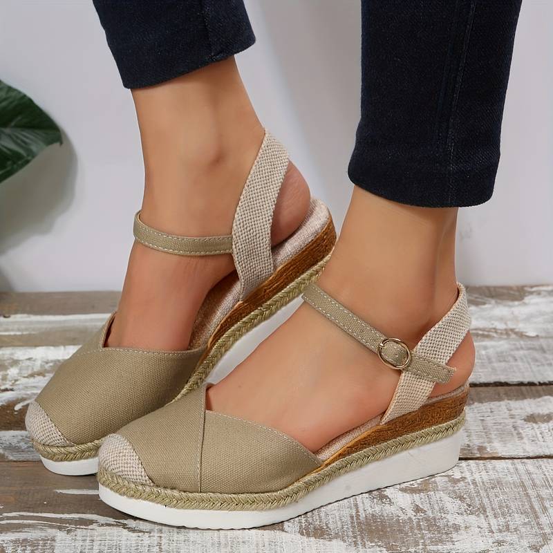 Gina - Bequeme Plateau-Sandalen