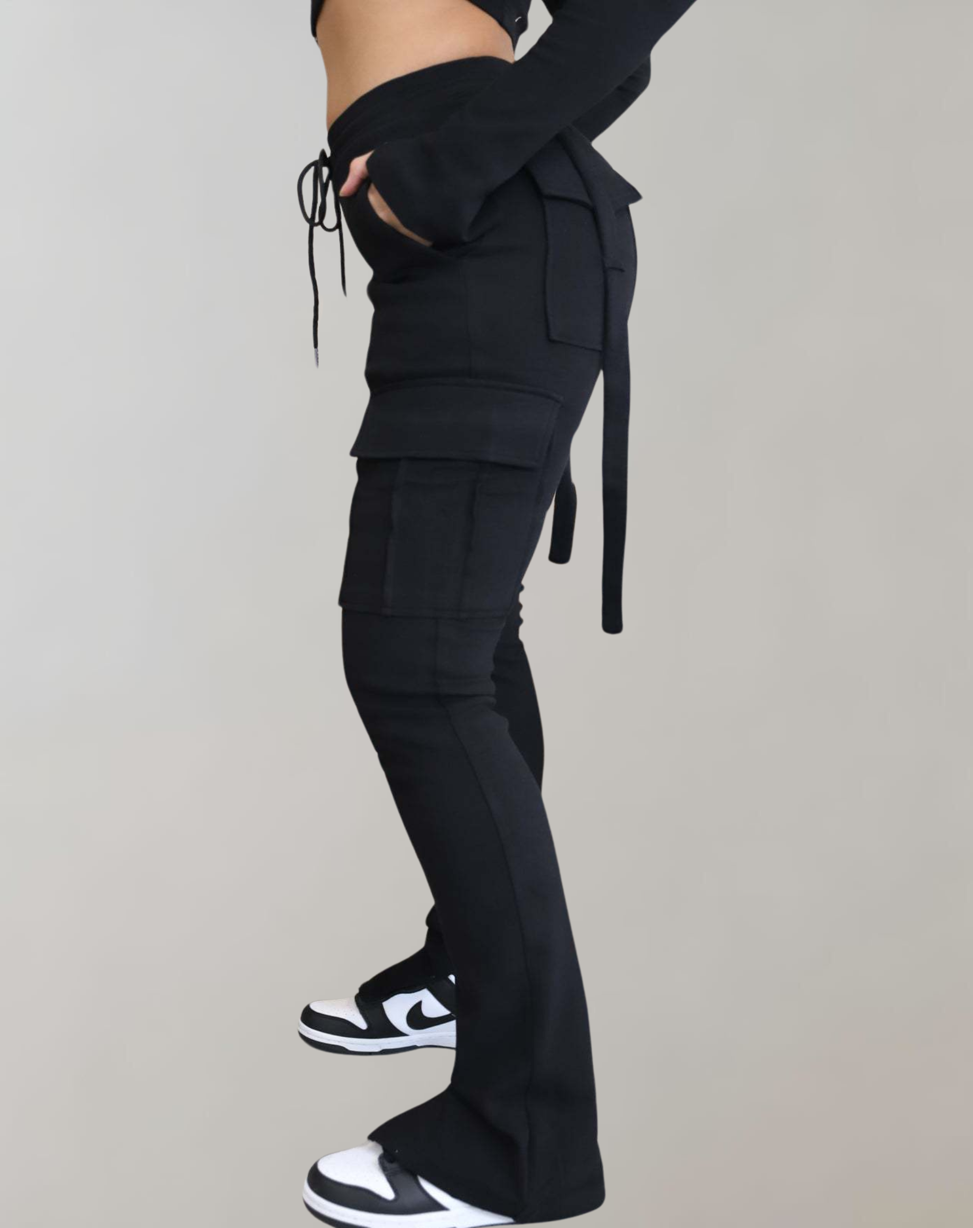 Mira | Cargohose mit Vintage-Charme und Hohem Bund für Damen