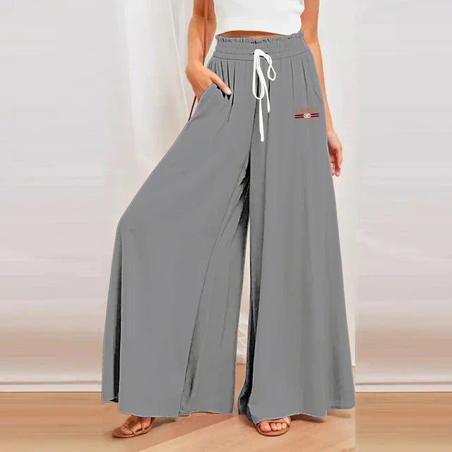 Liana | Weite Hose mit Bequemem Stoff und Eleganter Passform für Frauen