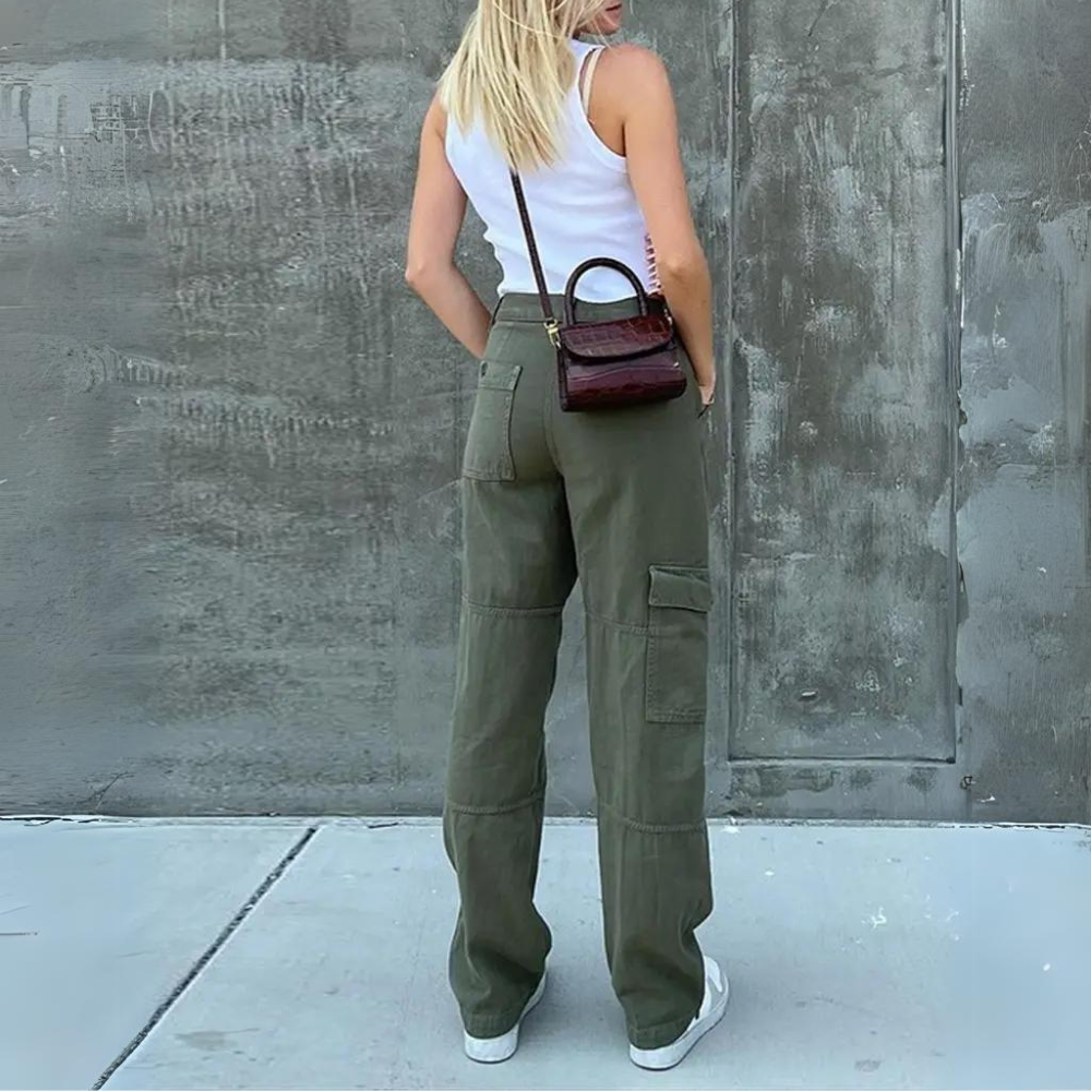 Amara | Cargohose mit Bequemer Passform und Taschen für Frauen