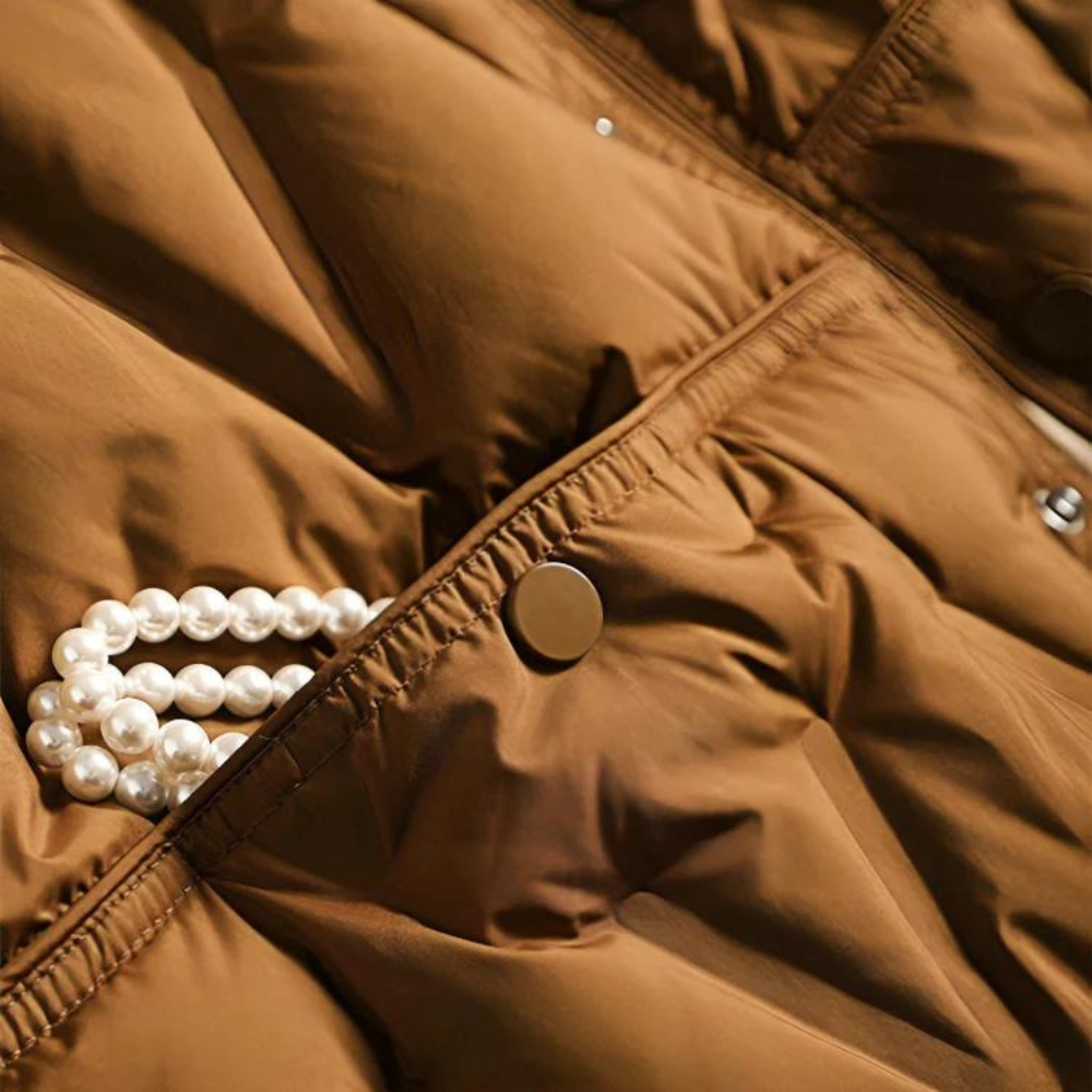 Celestia | Daunenjacke mit Exzellenter Wärmeisolierung und Elegantem Design für Damen