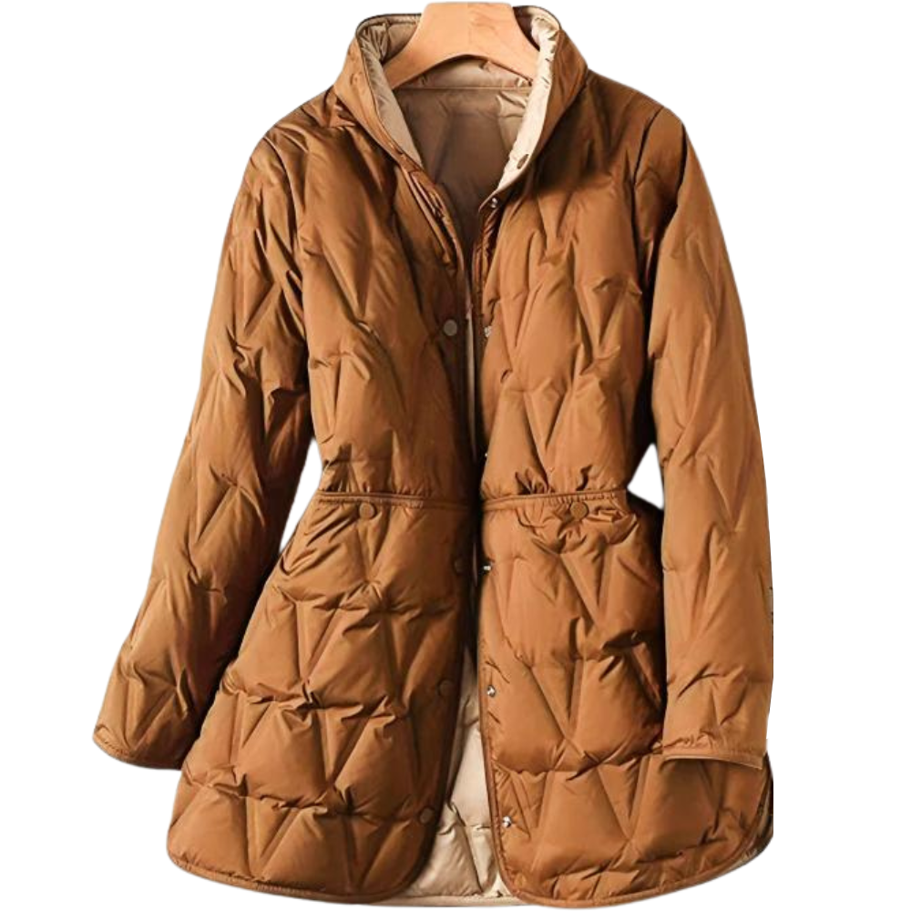 Celestia | Daunenjacke mit Exzellenter Wärmeisolierung und Elegantem Design für Damen