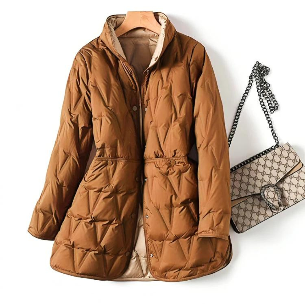 Celestia | Daunenjacke mit Exzellenter Wärmeisolierung und Elegantem Design für Damen